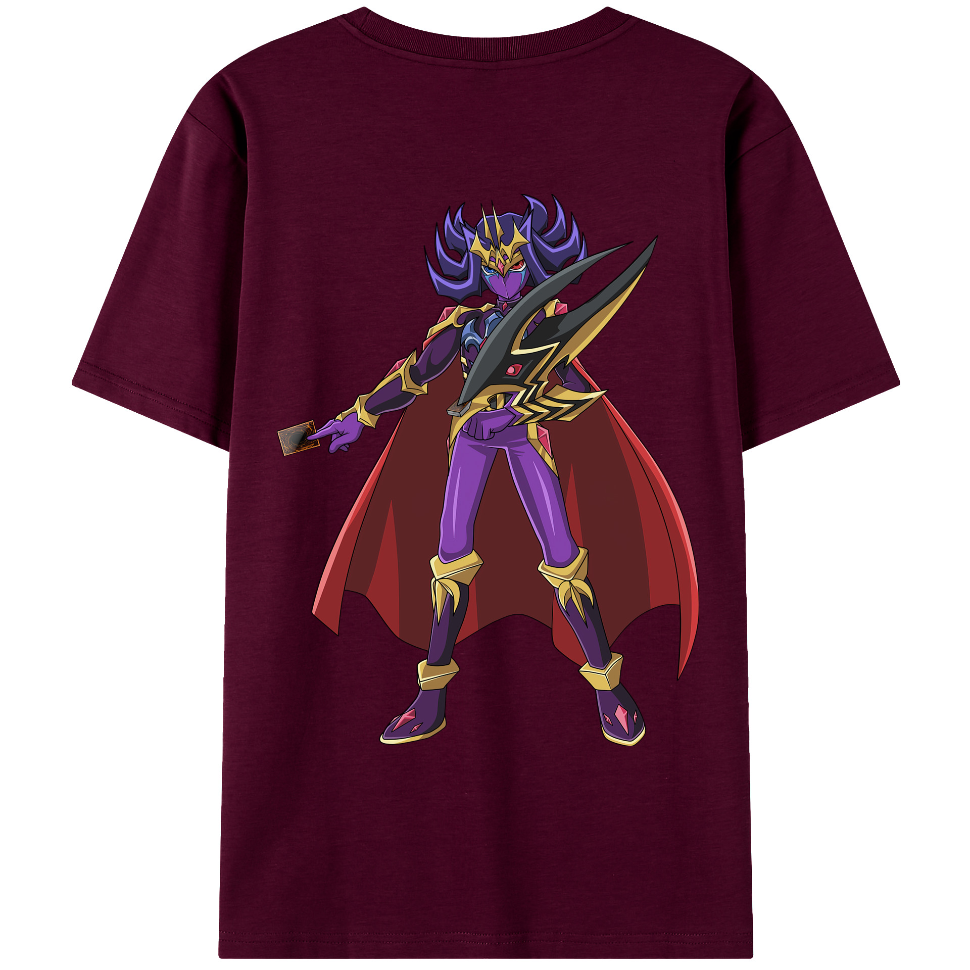 （画像用） 遊☆戯☆王 Yu-Gi-Oh! レディース半袖Tシャツ(バックプリント)
